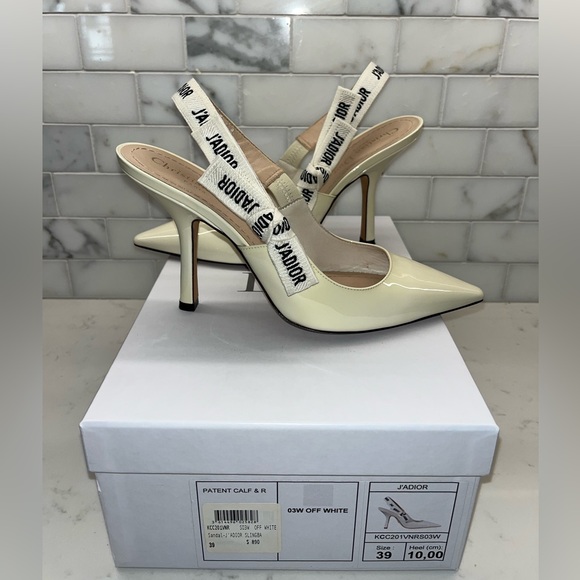 ** sold Authentic J’adore Dior slingbacks - Picture 2 of 10